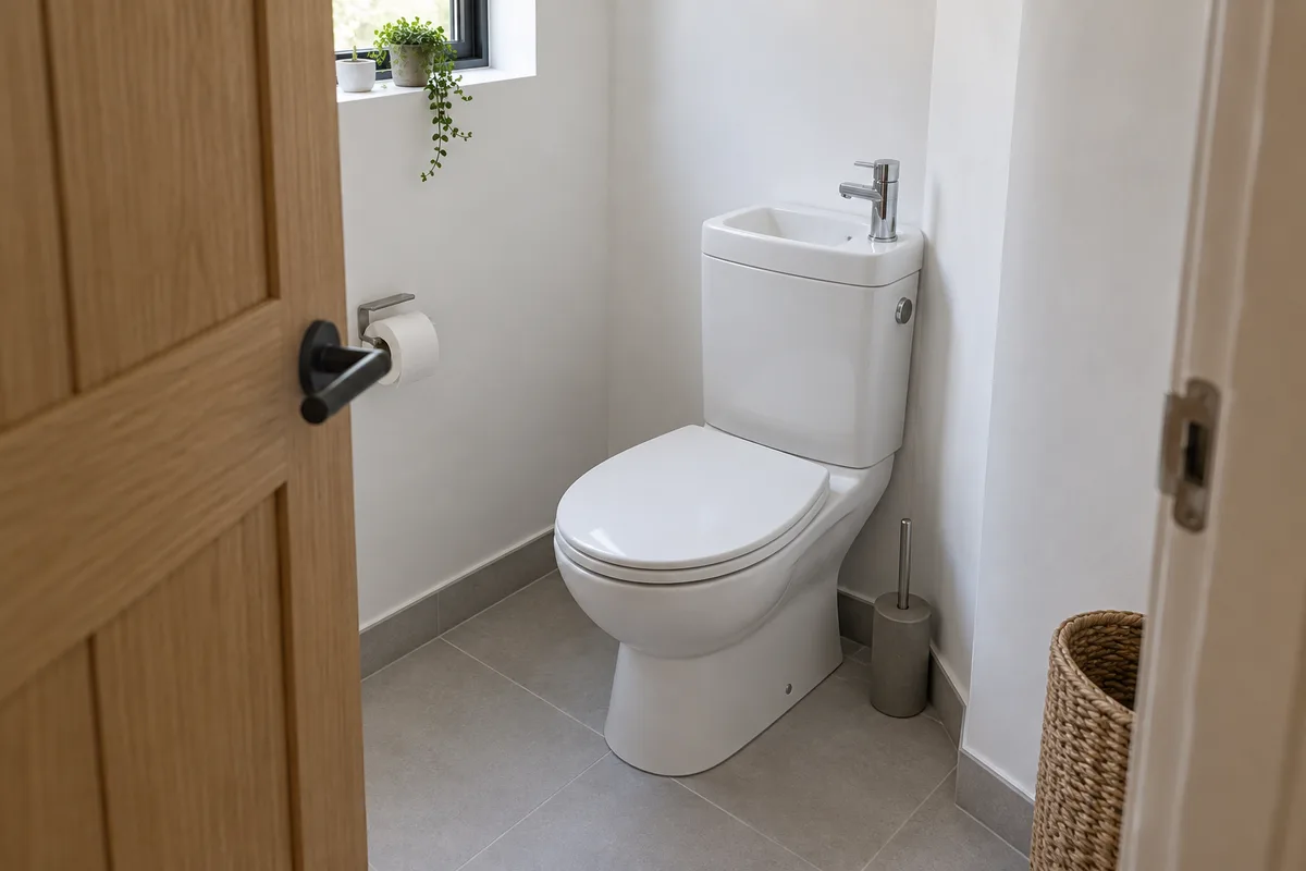 Lave-mains WC sans arrivée d'eau : trois solutions